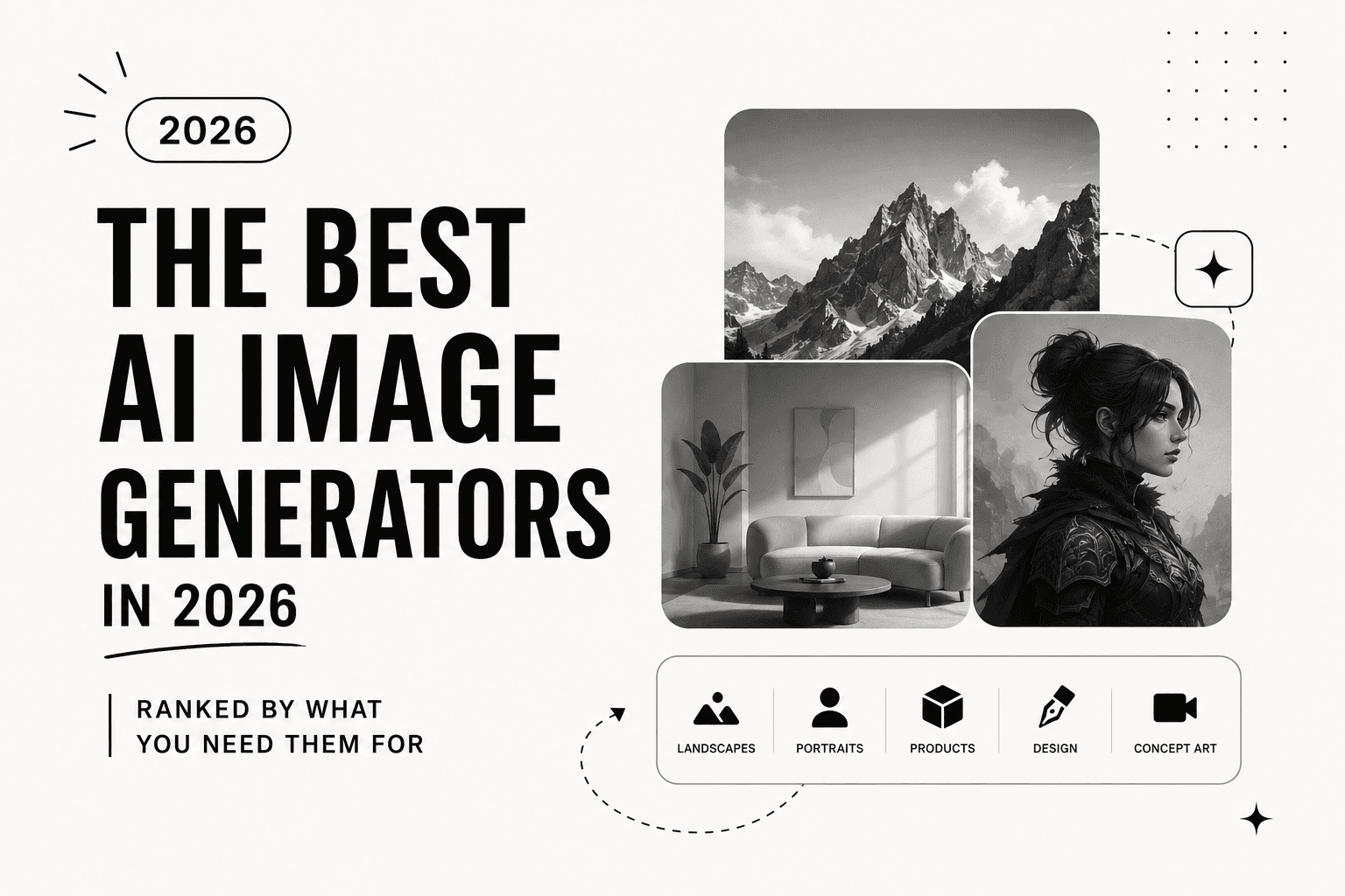 The best AI image generators in 2026, ranked by what you need them for